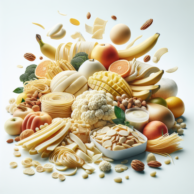 Diverse Geschälte Ware