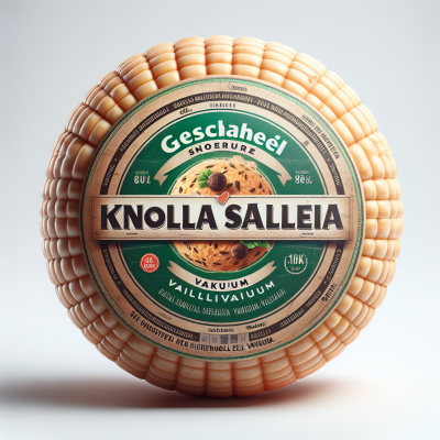 Geschält Knolla Sellerie Vakuum