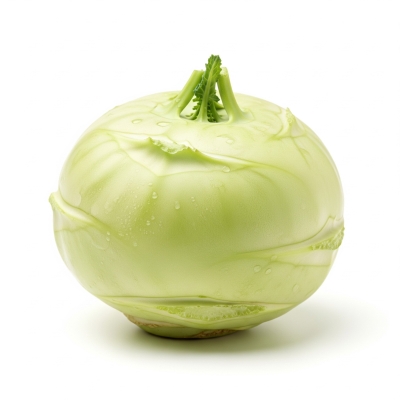 Kohlrabi geschält