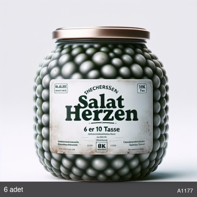 Salat Herzen 6 ER 10 Tasse