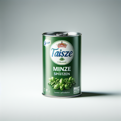 Tasse Minze Spitzen